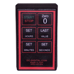 (WRC-6T) Wireless Handheld Remote Control for DC-Digital Countdown Timers